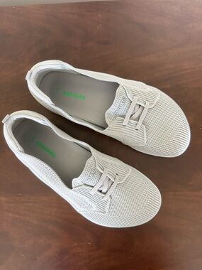 Women’s Saguaro Barefoot Knit Slip-On Sneakers - Light Gray